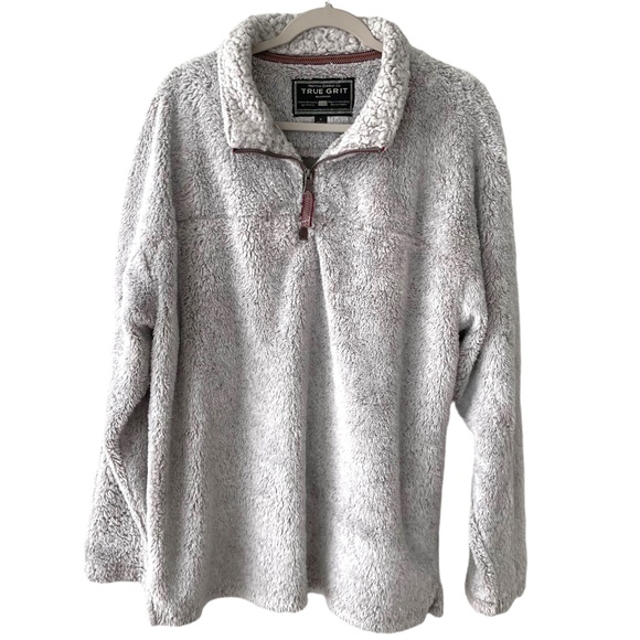 True Grit Other - AMERICAN OUTDOOR CO. True Grit Frosty Sherpa 1/4 quarter zip pullover fleece XL